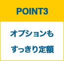 オプションもスッキリ定額